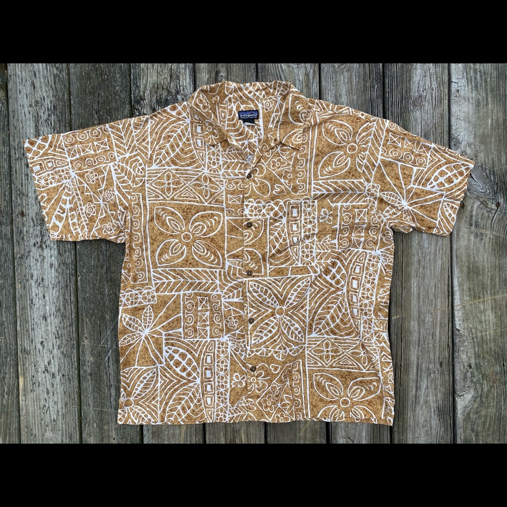 Patagonia Men’s Hawaiian Tiki Short Sleeve Polo